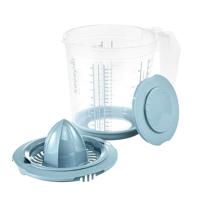 Keeeper Maatbeker 1L + citruspers blauw - thumbnail