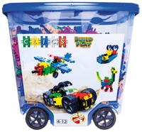 Clics rolbox bouwblokken - bouwset 25in1 - thumbnail