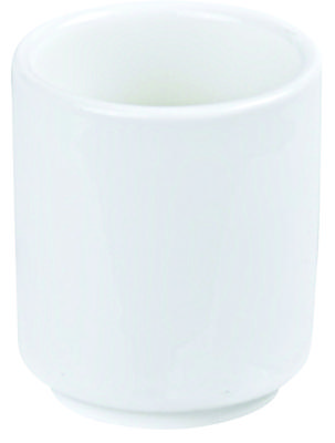 Witte Sake Kop - White Series - Keramiek 5.5cm