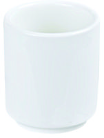 Witte Sake Kop - White Series - Keramiek 5.5cm - thumbnail