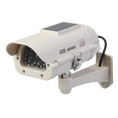 Silverline Zonnepaneel Aangedreven Dummy CCTV Beveiligingscamera met LED - Zonnepaneel Aangedreven Silverline Zonnepaneel Aangedreven Dummy CCTV Beveiligingscamera met LED - Zonnepaneel Aangedreven