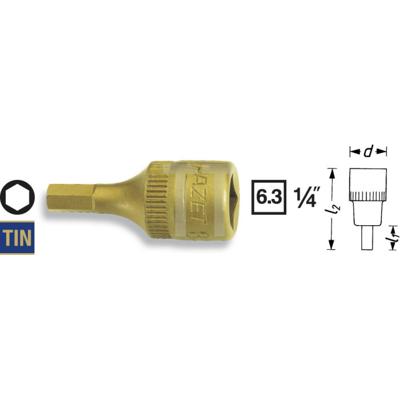HAZET dopsleutelbit "8501" screwdr.one.6mm 8501-6 - thumbnail