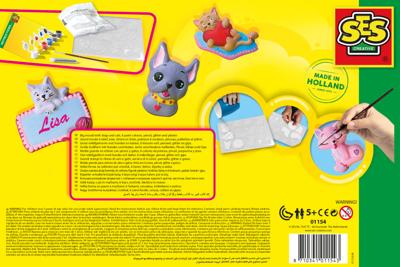 SES Creative Gipsgieten Hond En Kat SES Creative Gipsgieten Hond En Kat