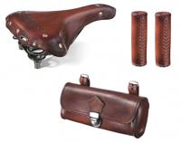 Selle Monte Grappa Monte grappa set charleston oxford 3-delig leer d-bruin - thumbnail