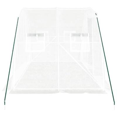 VidaXL Tuinkas met stalen frame 8 m² 4x2x2 m VidaXL Tuinkas met stalen frame 8 m² 4x2x2 m