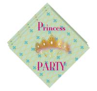 Haza Witbaard Servetten princess party, 20st. - thumbnail