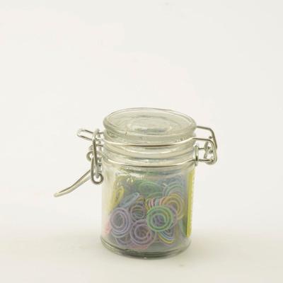 Vaessen Creative • paper clips in klein potje 40g +/-149stuks rond pastel