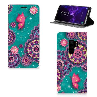 Samsung Galaxy S9 Plus | Bookcase | Cirkels en Vlinders