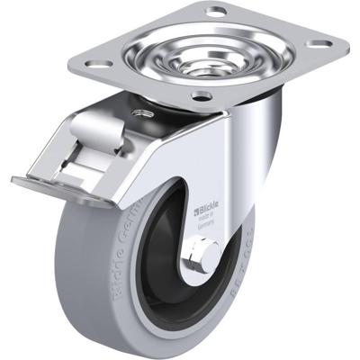 Blickle LE-POEV 100KA-FI-SG Zwenkwiel met rem Wieldiameter: 100 mm Draagvermogen (max.): 150 kg 1 stuk(s)