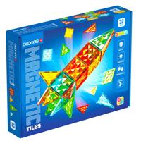Geomag magnetische tegels edelstenen raket set 32-delig - thumbnail