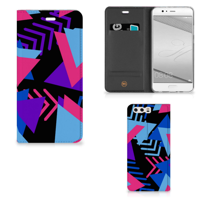 Huawei P10 Plus Stand Case Funky Triangle - thumbnail