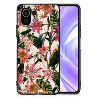 Xiaomi 11 Lite 5G NE | Mi 11 Lite Bloemen Hoesje Flowers - thumbnail