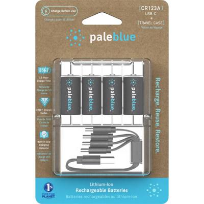 Paleblue Speciale oplaadbare batterij CR123 Li-ion 3 V 860 mAh