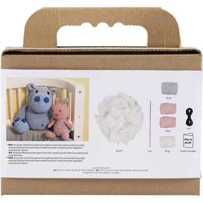 Creativ Company Hobbyset amigurumi, honingbij, pastelkleuren, 1 doos