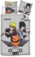 Naruto Dekbedovertrek fight 140 x 200 cm Katoen 65 x 65 - thumbnail