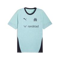 PUMA Olympique Marseille Trainingsshirt 2025-2026 Lichtblauw Donkerblauw - thumbnail