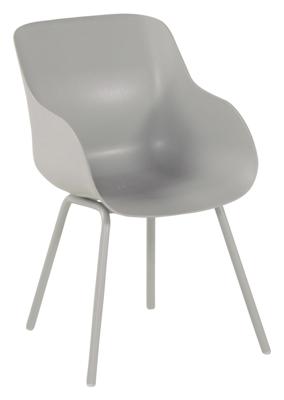 Hartman Sophie Rondo Organic tuinstoel Misty grey