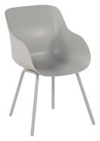 Hartman Sophie Rondo Organic tuinstoel Misty grey - thumbnail
