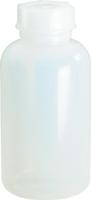 Hunersdorff Fles met wijde hals | totale hoogte 247 mm totaal d. 120 mm | polyethyleen (LDPE) natuurlijke kleuren | vulopening d. 50 mm | inhoud 2.000 - thumbnail