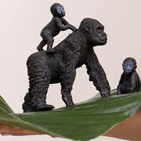 Schleich Wild Life Gorilla Familie - thumbnail