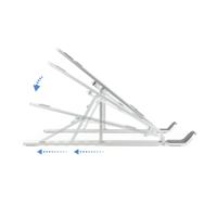 Inklapbare steun voor laptop TooQ TQLRS0033-AL 11" - 15" Zilverkleurig - thumbnail