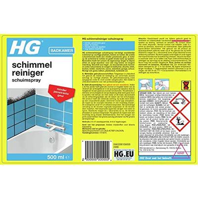 HG Schimmelreiniger schuimspray 500ml