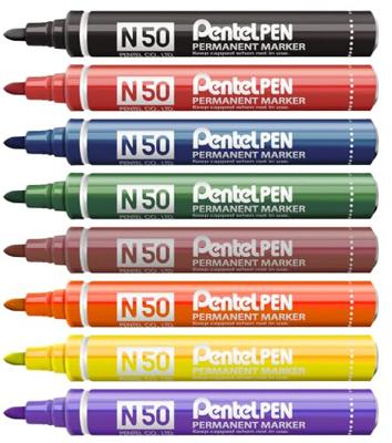 Pentel merkstift pen n50D - groen - Q631304