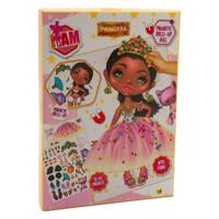 Canenco I am aankleedpop magnetisch princess - thumbnail