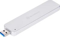 Silverstone MS09 SDD-behuizing Zilver M.2 - thumbnail