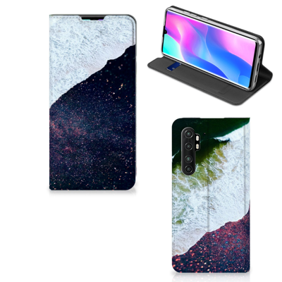 Xiaomi Mi Note 10 Lite Stand Case Sea in Space