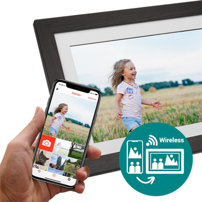 Frameo Digitale Fotolijst HF-101WB Bruin 10.1 Inch