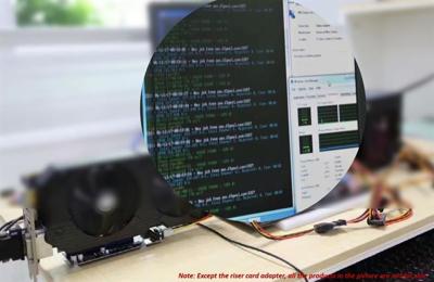 PCI-E 1X to 16X Riser Card Adapter, USB3.0, 4-Pin Power Supply PCI-E 1X to 16X Riser Card Adapter, USB3.0, 4-Pin Power Supply