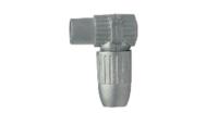 Axing CKK 4-00 Coax-koppeling, haaks Aansluitingen: Coax-bus IEC, Coax-bus IEC Kabeldiameter: 6.8 mm 1 stuk(s) - thumbnail