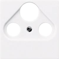 Jung A561PLSATWW Televisie, radio, satelliet Afdekking AS 500 Alpine-wit 1 stuk(s) - thumbnail