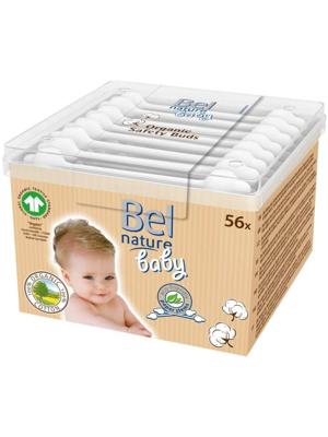 Bel Nature Wattenstaafjes baby 60 Stuks Bel Nature Wattenstaafjes baby 60 Stuks