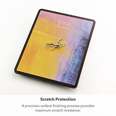 ZAGG InvisibleShield Glass Elite schermbeschermer compatibel met iPad Pro 12.9 (2022, Gen5/4/3), schokbestendig, vlekbestendig, krasbestendig, extreme impact (transparant)