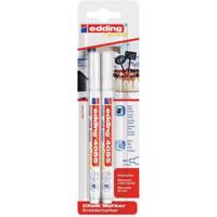 Edding 4085 Krijtmarker Wit 1 mm, 2 mm - thumbnail