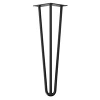 Stalen hairpin zwart hairpin ø 1,2 cm en hoogte 45 cm - thumbnail