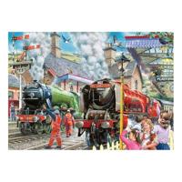 Checking the Line Puzzel 1000 stukjes - thumbnail