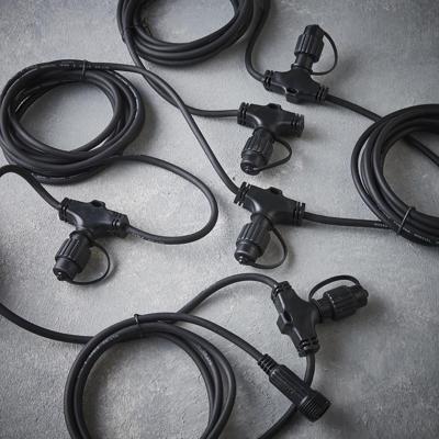 Luca Lighting connect 24 tree cable black ip44 1500cm