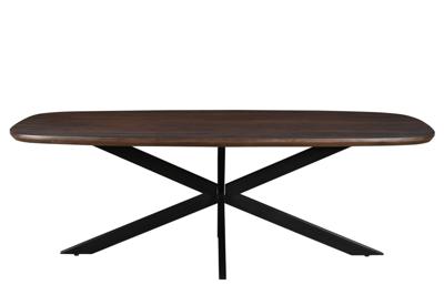 Livingfurn Deens Ovale Eettafel 'Jesper' Mangohout, 210 x 105cm Livingfurn Deens Ovale Eettafel 'Jesper' Mangohout, 210 x 105cm