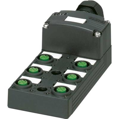 Phoenix Contact SACB-6/12-L-C SCO P 1452835 Passieve sensor/actorbox M12-verdeler met kunststof schroefdraad 1 stuk(s) Phoenix Contact SACB-6/12-L-C SCO P 1452835 Passieve sensor/actorbox M12-verdeler met kunststof schroefdraad 1 stuk(s)