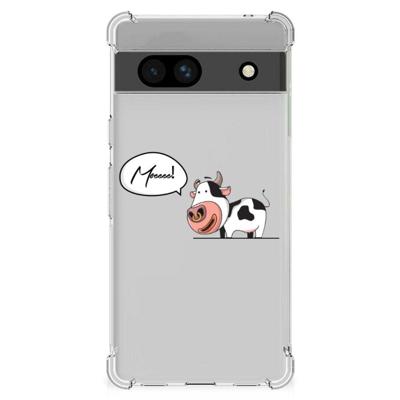 Google Pixel 7A Stevig | Bumper Hoesje | Cow Google Pixel 7A Stevig | Bumper Hoesje | Cow