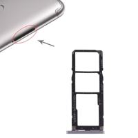 SIM-kaart lade + SIM-kaart lade + micro SD-kaart voor Xiaomi Redmi S2 (grijs) - thumbnail