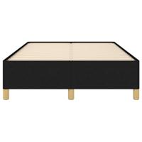 Bedframe zonder matras 120x190 cm stof zwart - thumbnail