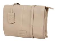 Burkely Soft Skylar Double pocket flap crossbody bag-Grey - thumbnail