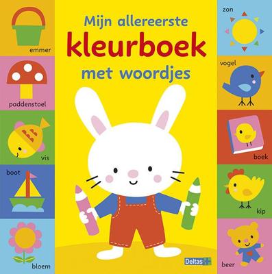 Mijn allereerste kleurboek met woordjes spelen en leren met Billi