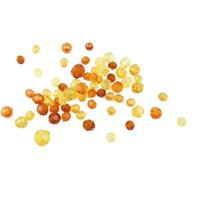 Creativ Company Facetkralen mix geel, 45 gram - thumbnail