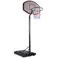 Verrijdbare basketbal standaard met wielen - verstelbare baskethoogte 205 - max. 305cm - thumbnail
