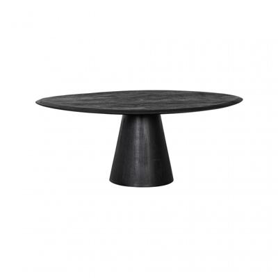 WOOOD Organische Salontafel 'Posture' Mangohout, 120 x 80cm, kleur Zwart